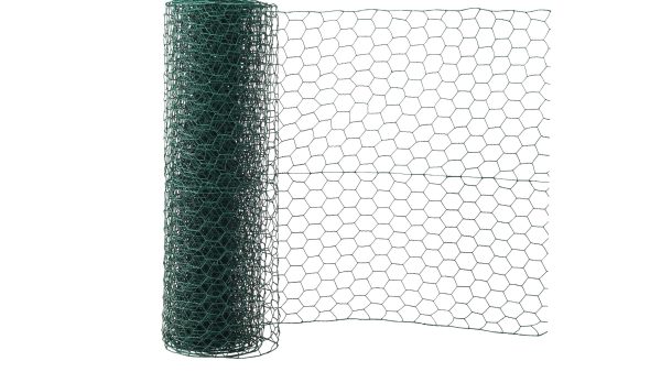 Sexkantnät, plastbelagt 1000